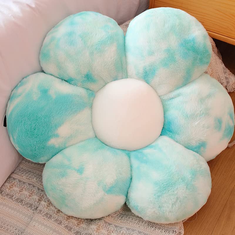 Amytoo 20    Flower Pillow Shaped Throw Pillow Colorful Cute Plant Pillows Aesthetic Room Squishy Floor Cushion Decor For Teen G